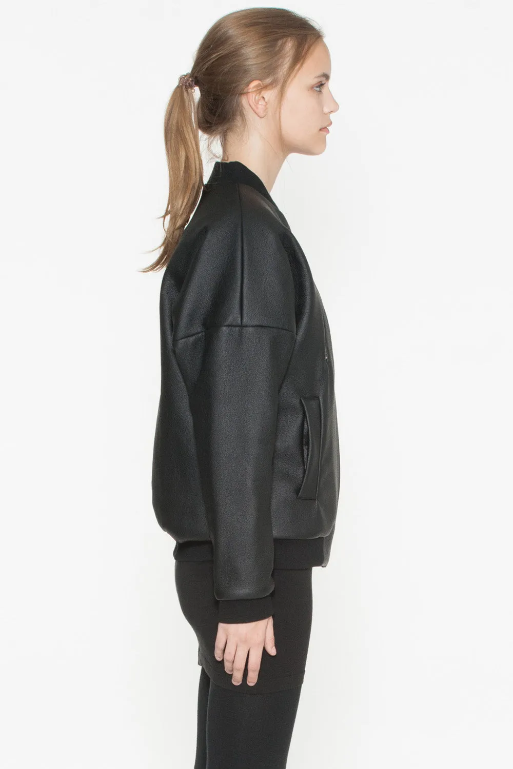 Raven Vegan Leather Jacket