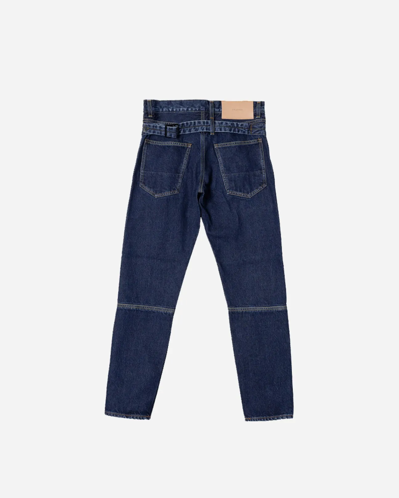 SLIM TAPERD SELVEDGE DENIM PANTS -Anderson- .06【WASH INDIGO】