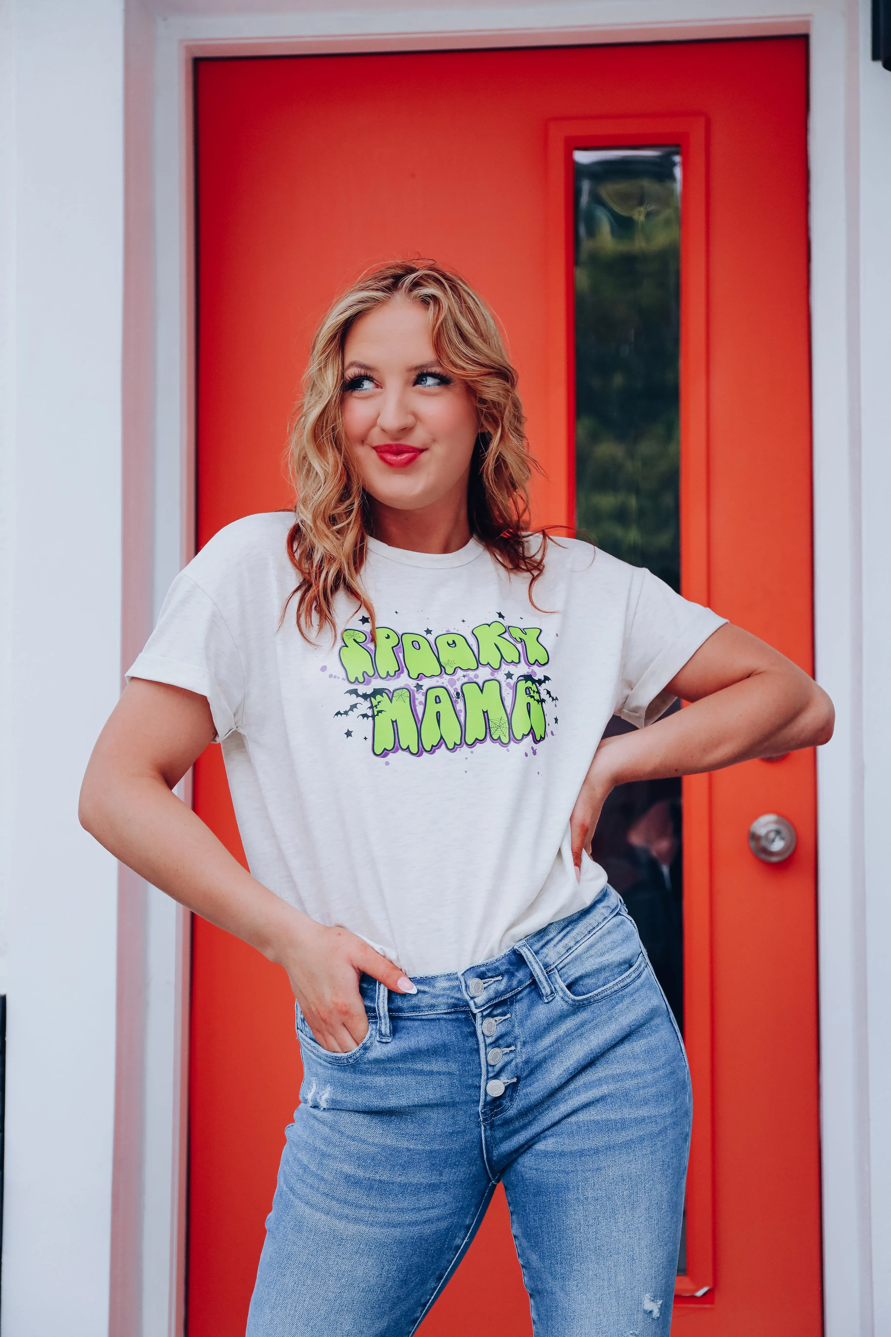 Spooky Mama Halloween Graphic Tee