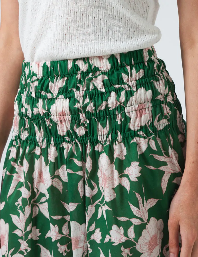 Stella   Gemma Orla Skirt - Vintage Green Floral