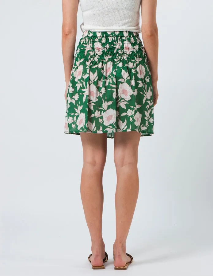 Stella   Gemma Orla Skirt - Vintage Green Floral