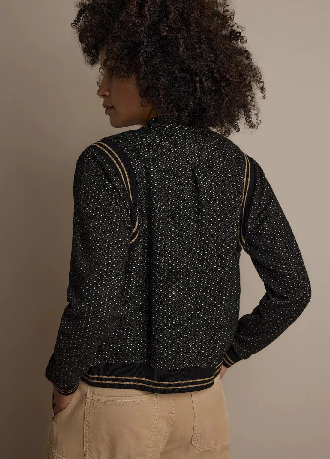 Summum Jacquard Bomber Jacket