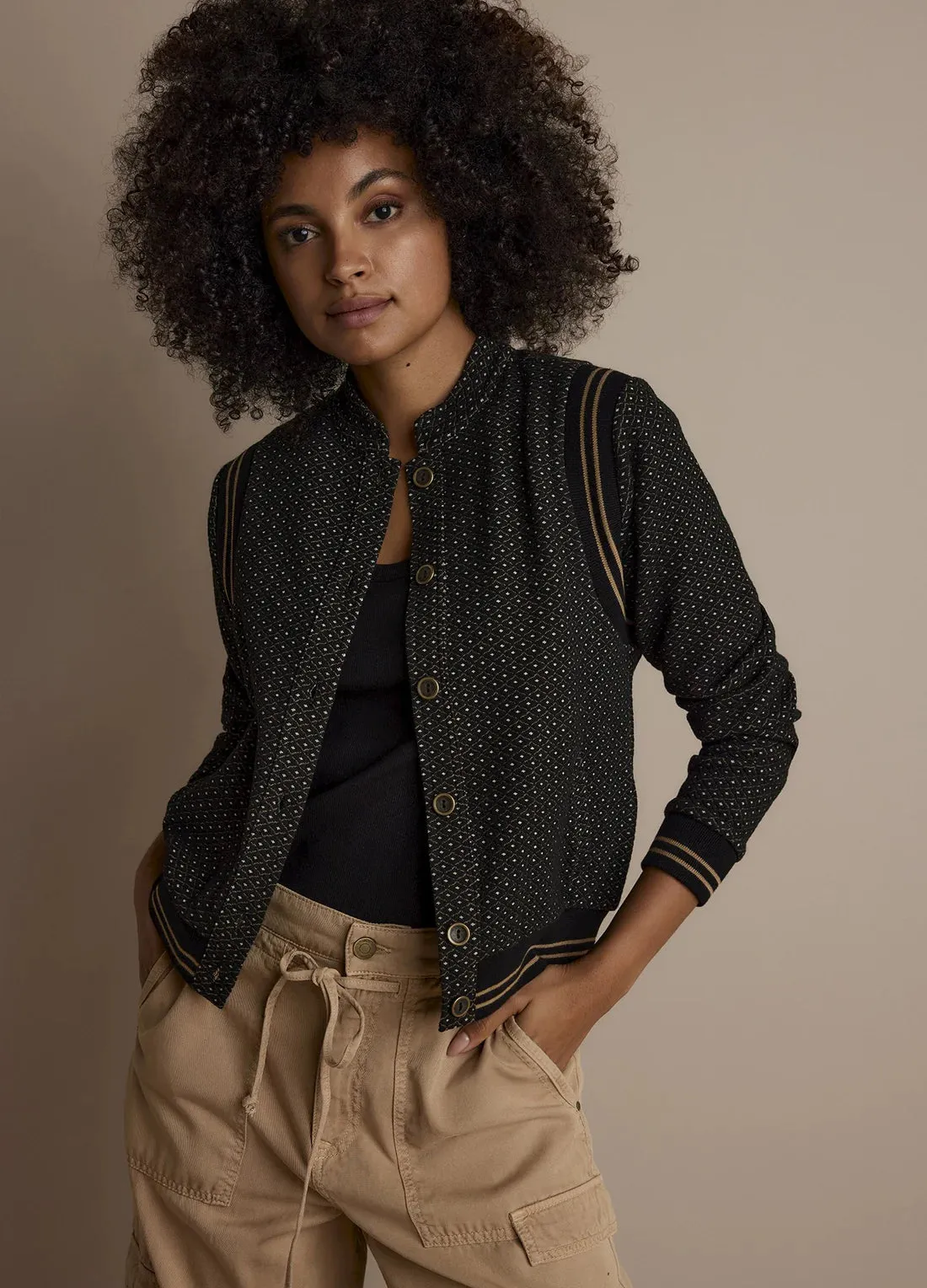 Summum Jacquard Bomber Jacket