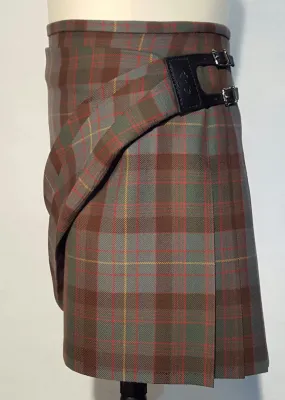 Sweep Front Tartan Kilt Skirt