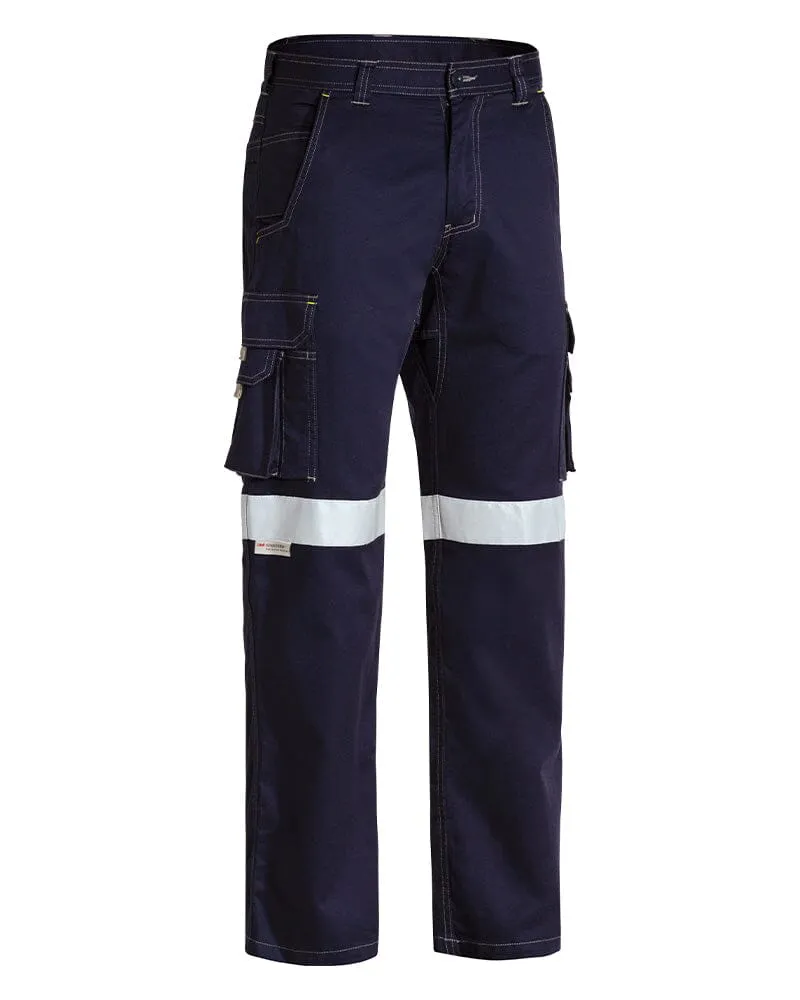 *Taped Cool Vented Lightweight Cargo Pants* - Navy