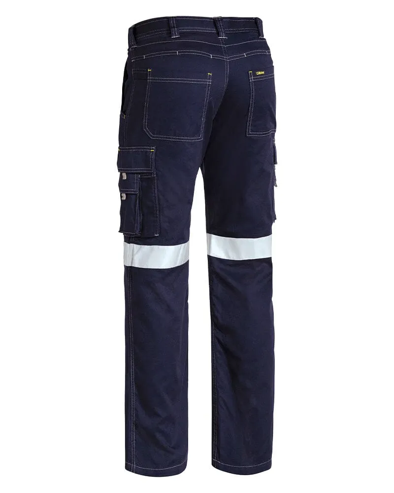 *Taped Cool Vented Lightweight Cargo Pants* - Navy