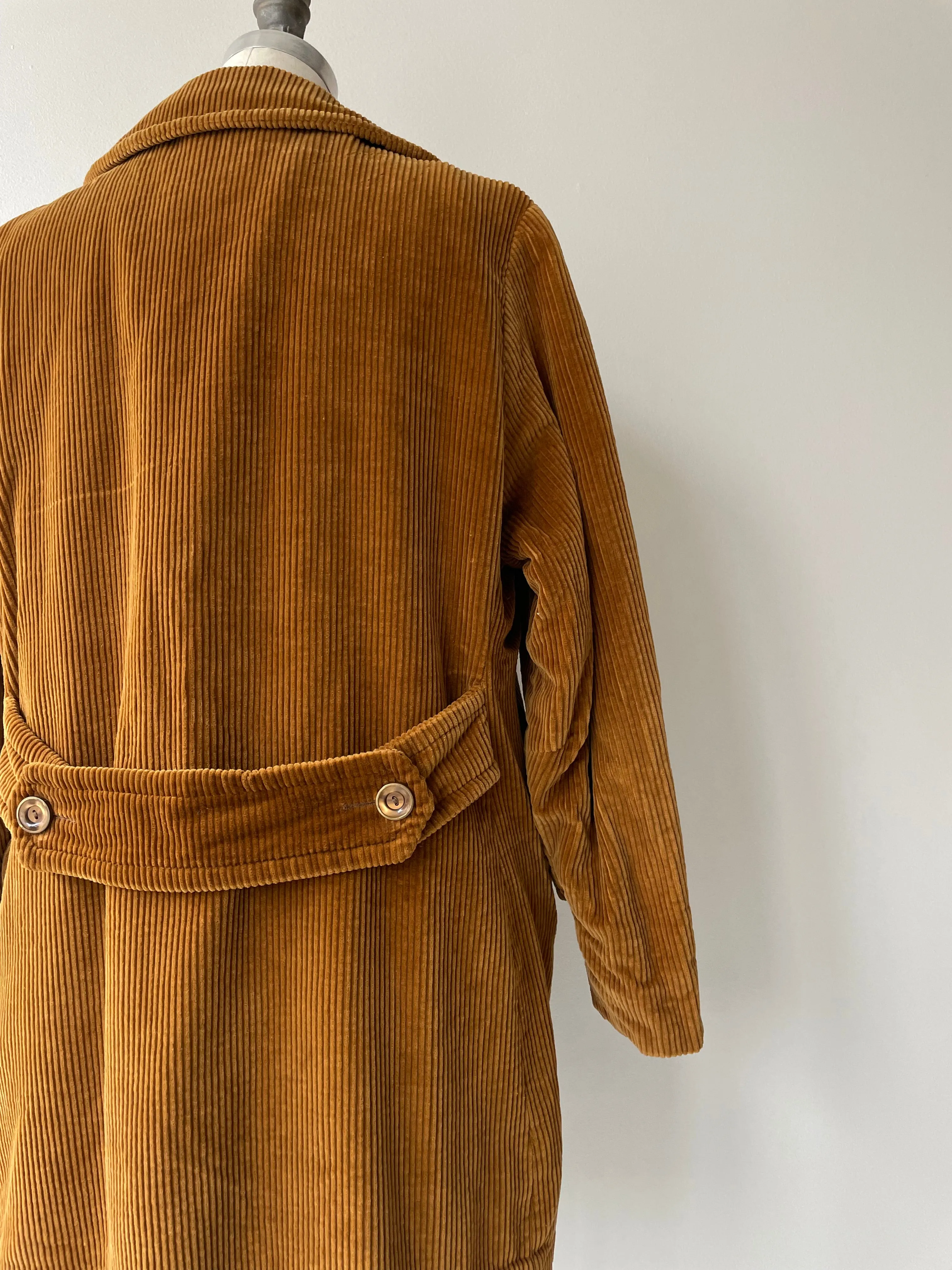 Teddybear Corduroy Coat | 1960s