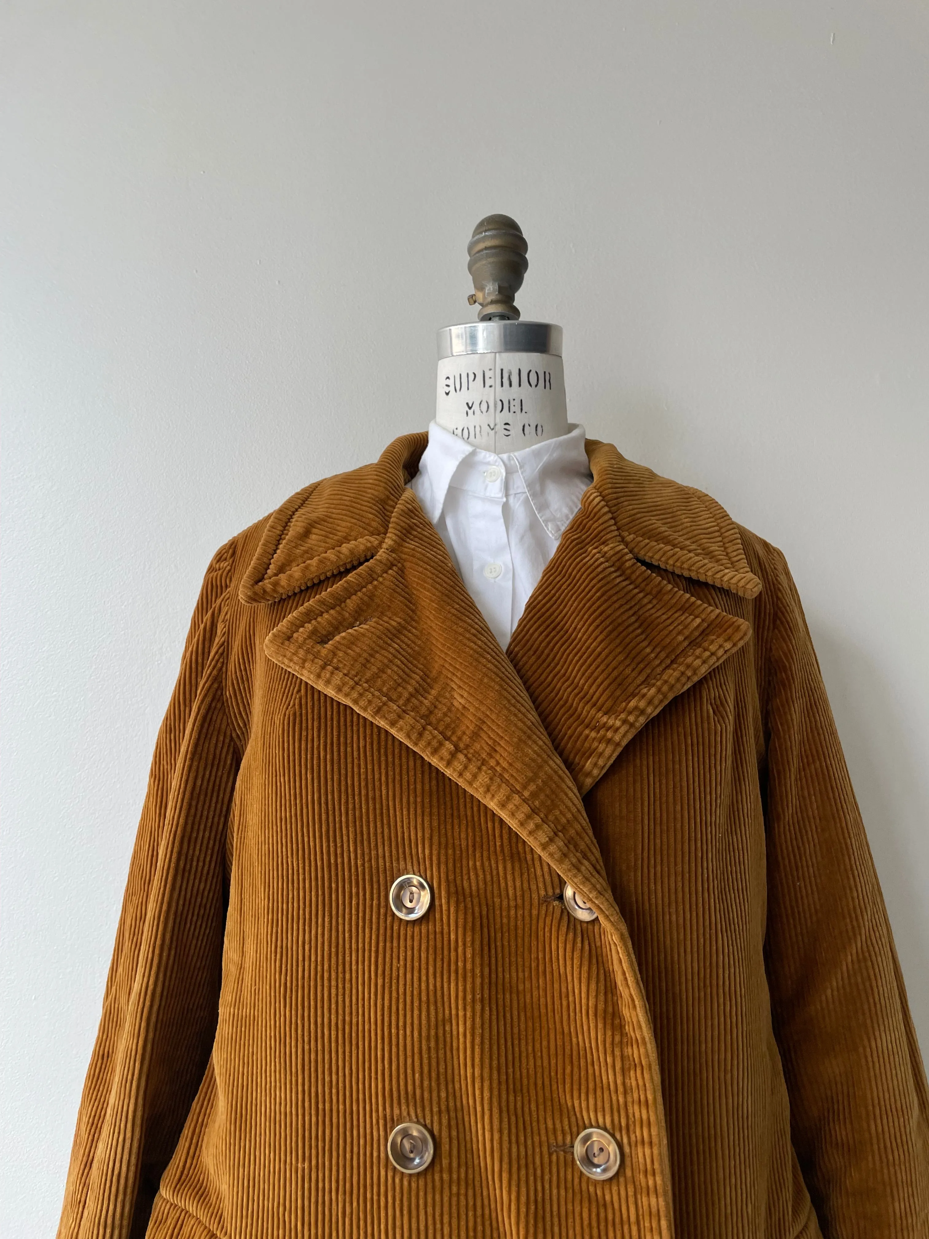 Teddybear Corduroy Coat | 1960s