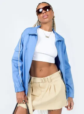 The Eva Bomber Jacket Blue