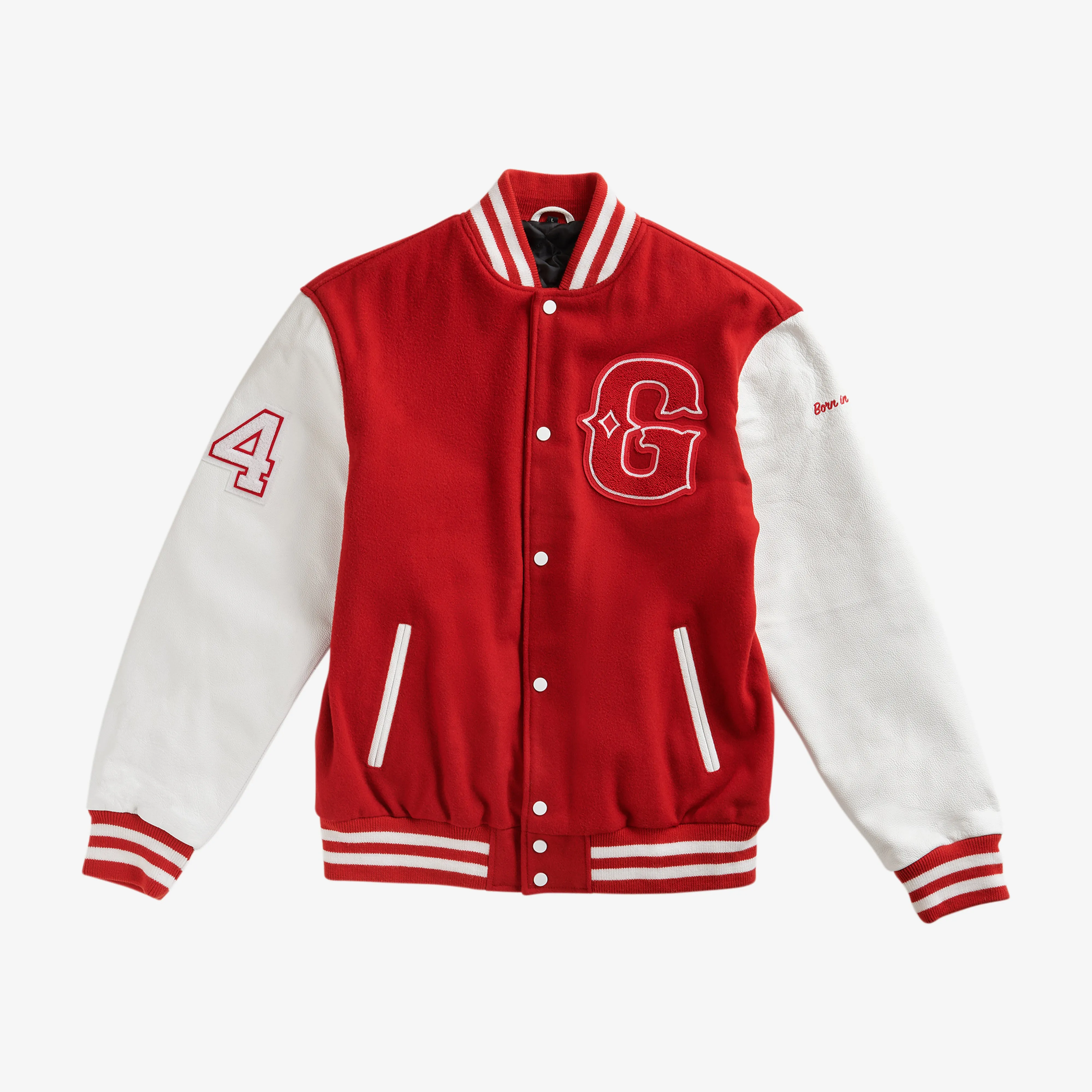 The GREATS Varsity Bomber - Red