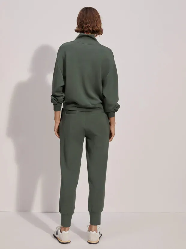 The Slim Cuff Pant 25" in Cilantro