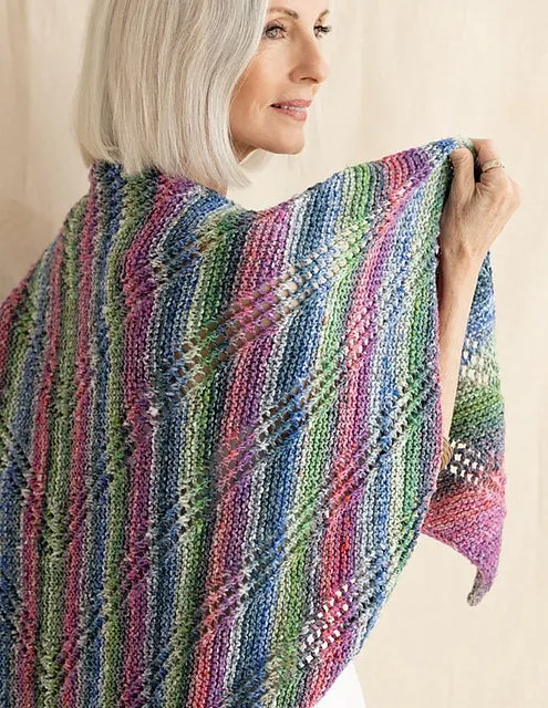 Timeless Noro Knit Shawls