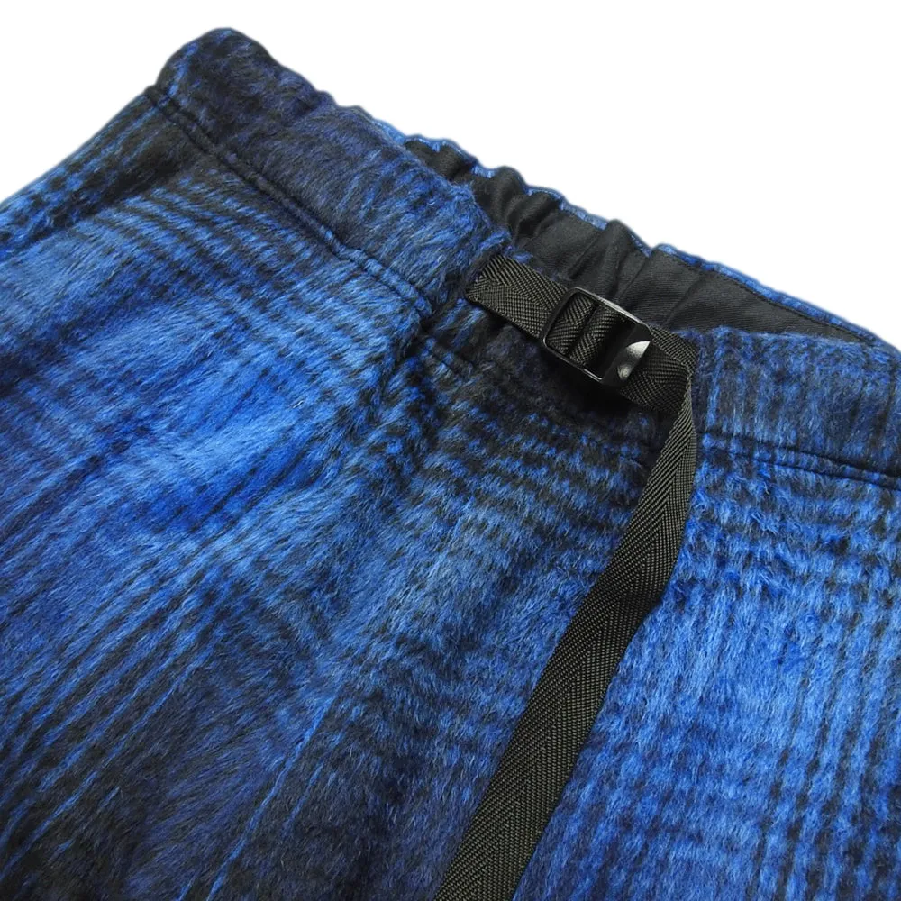 ts(s) - SHAGGY PLAID WOOL BLEND CLOTH / CLIMBING PANTS - NAVY