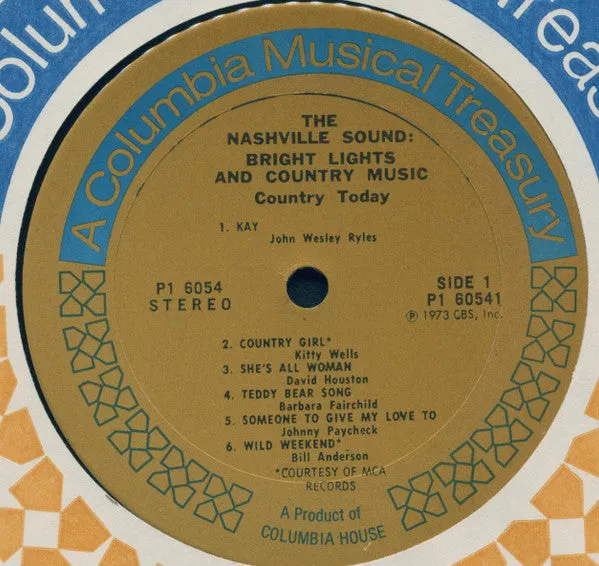 Various - The Nashville Sound: Bright Lights & Country Music (6xLP, Comp   Box) (NM or M-)