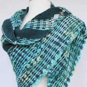 Wavered Knit Shawl PDF Digital Download