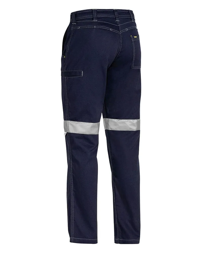 *Womens Taped Cool Vented Lightweight Cargo Pants* - Navy