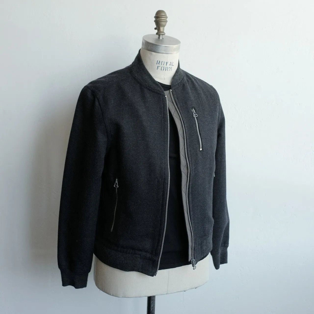 Wool Bomber Jacket