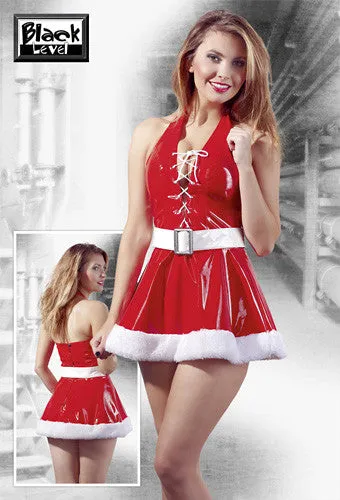 Xmas Vinyl Dress