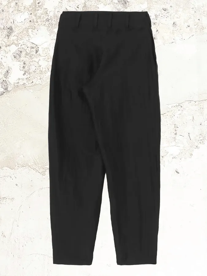 Yohji Yamamoto LOW-RISE BASIC PANTS