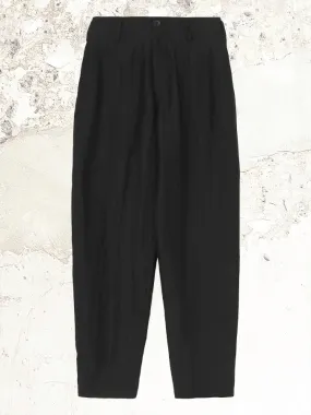 Yohji Yamamoto LOW-RISE BASIC PANTS