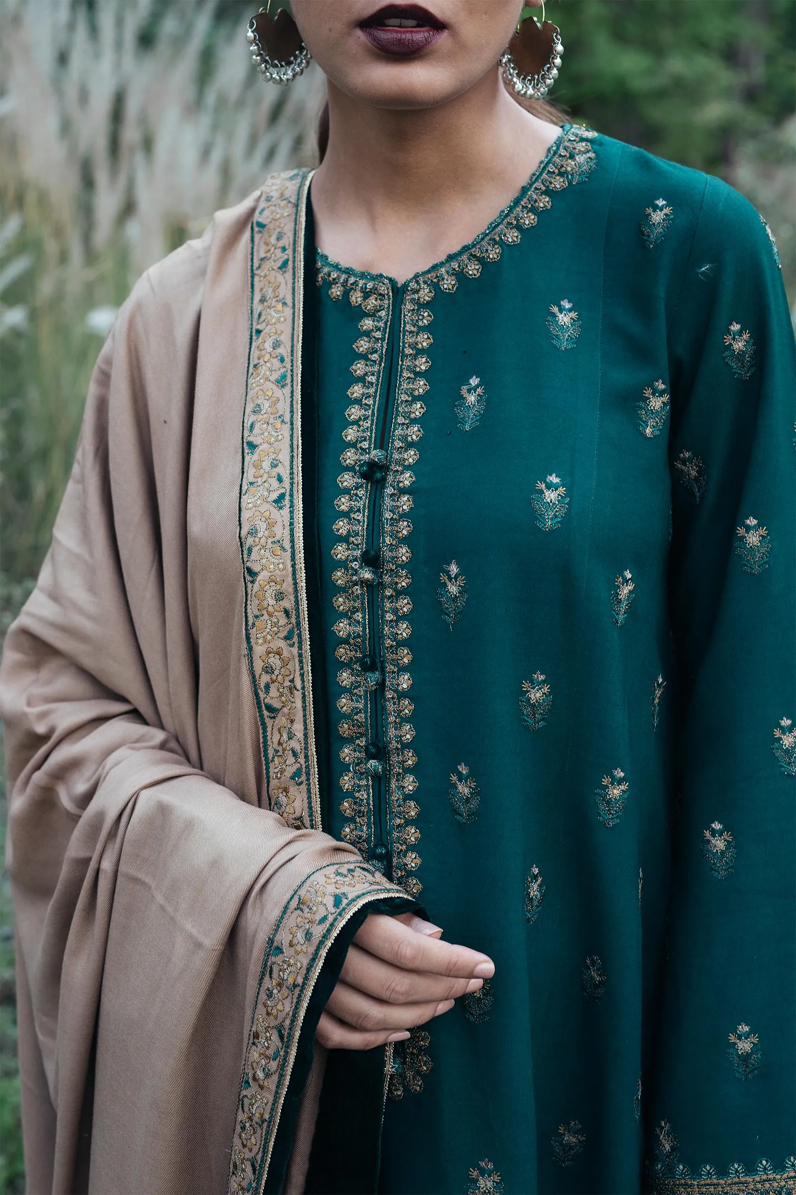 Zara Shahjahan Luxury Winter Collection (with Shawl) – Bano